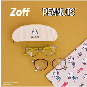 『Zoff PEANUTS COLLECTION』第4弾　スヌーピーの５つの変装姿をモチーフにした新作アイウェアが登場！