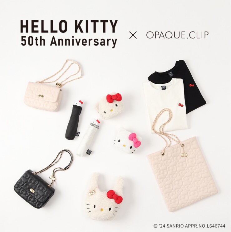 HELLO KITTY × OPAQUE.CLIP コラボレーションアイテム｜オペーク